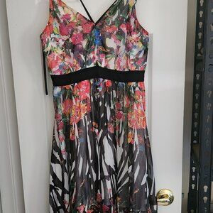 Maxi floral dress